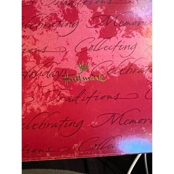 Vintage Hallmark Keepsake Christmas Tree Ornament Jolly Visitor 2001 NIB Santa - Picture 5 of 6